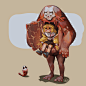 [Illustration] Conjuring a Blood Golem : "Conjuring a Blood Golem" is an illustration project made over the span of 2 weeks, under the guidance of instructor Dave Chow at the College for Creative Studies. This is part of my Junior Illustration S