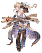 Gunsmith Workwear Cucouroux Art - Granblue Fantasy Art Gallery