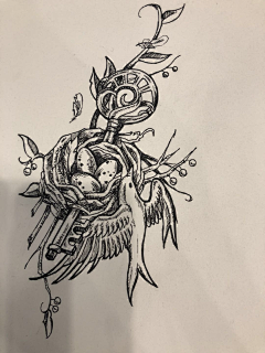 doracang采集到针管笔临摹