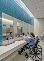 Spaulding Rehabilitation Hospital, Charlestown MA : Perkins + Will : Restroom