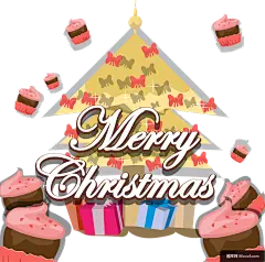 圣诞树 蛋糕 矢量素材 素材 节日元素免抠png图片壁纸