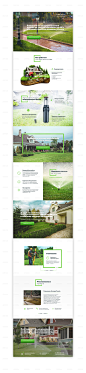 automatic watering eco green onepage template : water systems