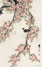 #国画花鸟# 江寒汀（1903～1963）作品欣赏 ​​​​