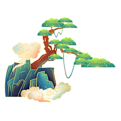 大菜头一个采集到唐风背景