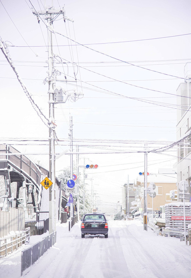 雪景 街道