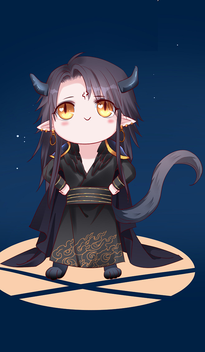 魑羽   魔尊要抱抱