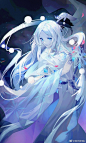 动笔了#蝉冰雪女##阴阳师# ​​​​