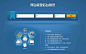 蓝色大气的某建站公司后台登录页面html模板下载 #素材# #Web#