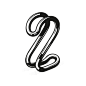 186毛笔 书法 手写 字体设计 logo字体 创意字形参考 排版图形 品牌字体 纯文字 中国风 英文 阿拉伯 数字Extra Ball - Yorokobu Numbers  Numerología Marzo 2014