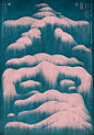 二十四节气文字设计系列海报-大雪
