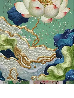 写意白莲花 刺绣 苏绣 国风国潮AI - 小红书
