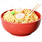 中餐饺子汤面食物贴纸