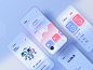 App Web Design projects | Behance 上的照片、视频、徽标、插图和品牌