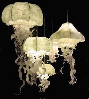 Jellyfish chandelier