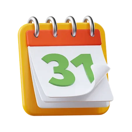 Calendar 3D Icon
