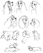 Lady and the tramp- it's amazing how disney animators can give a cartoon dog so much room for various expressions, all with maintaining the simplicity of disney animation: