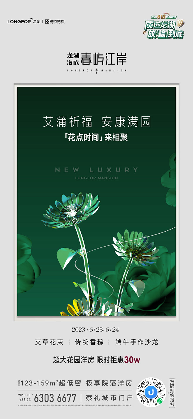 龙湖春屿江岸端午节活动