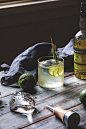 美食摄影 食物摄影 早餐 饮品 Chartreuse and Tequila Milk Punch | HonestlyYUM (honestlyyum.com)