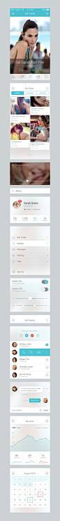 iOS 7 UI Components | GraphicBurger