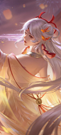 阴阳师阿离高清全屏手机壁纸_彼岸手机壁纸