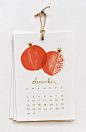 2012年日历设计欣赏——新鲜水果 - Arting365 | 中国创意产业第一门户]