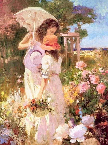 夏日的阳光。作者：Pino Daeni ...