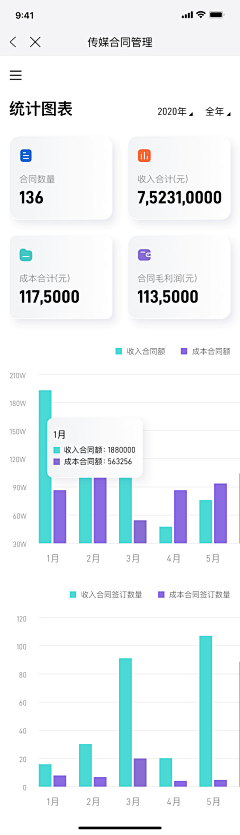 钮梦鱼采集到APP-管理系统