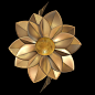 Golden Blossom by DeirdreReynolds__素材  _T202012 