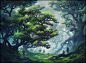 Dangerous Roads, Andreas Rocha : Dangerous Roads - Followup to "Deep in the Woods" but less monochromatic...more colorful.