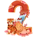 @冒险家的旅程か★
虎年数字 数字png 序号 倒计时 立体数字png 透明背景 创意字体