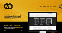 Xxwwjj0012采集到50 Yellow Web Designs to Inspire