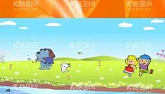 幼儿园展板  - 源文件下载【酷图网】幼儿园海报,幼儿园宣传,小学生海报,小学生展板,培训机构海报,培训班海报