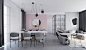 室内设计案例，灰粉密语 ​​​​，当灰色遇上粉色。