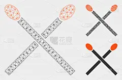 三角形,铁丝网,模型,火柴,一个物体,形状,几何形状,木制,式样,格子