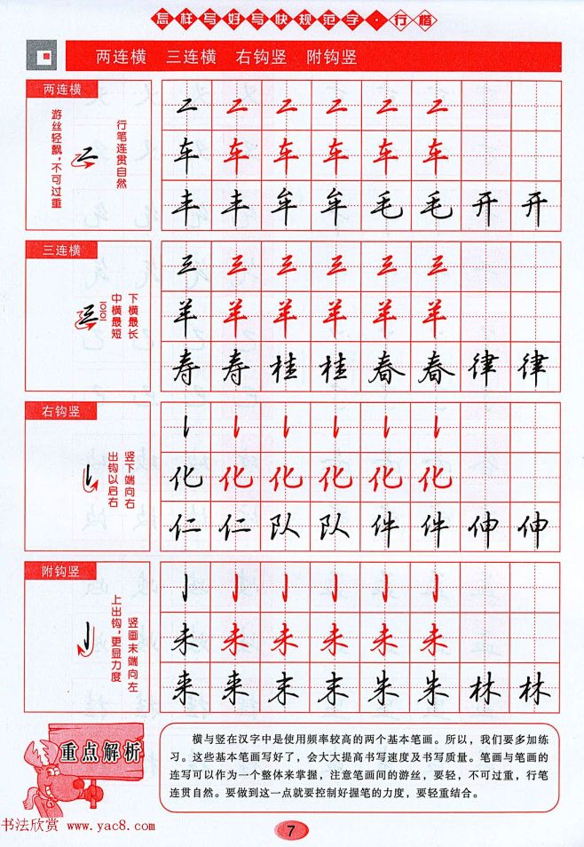 吴玉生行楷书法字帖《怎样写好写快规范字》