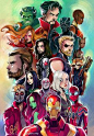 Avengers by Gretlusky