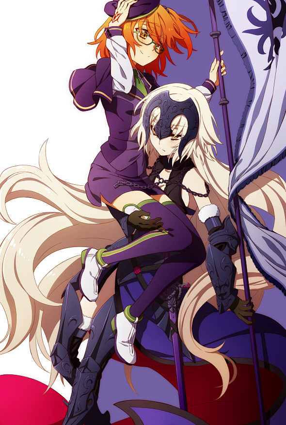 p站画师yuja创作了许多fate主题百合友情向的作品也是很有爱的画风呢w