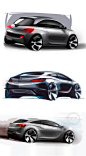 【欧宝汽车】欧宝设计中心 设计草图 Opel Design Studio celebrates 50th Anniversary
