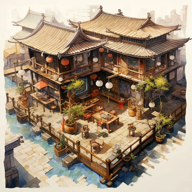 武侠世界的客栈和酒馆 - 小红书-花瓣网