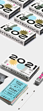 2021-月历BYTEDANCE平面包装lyd李一丹 - 原创作品 -  -1