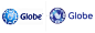 Globe电信公司是菲律宾第二大移动通信运营商，该公司最近启用了新的品牌标识，Logo的核心图形中内含的手、信封、对话框等元素不仅样式做了修改，还加入了相机、播放按钮、WiFi图标、分享按钮等沟通联系的元素；此外Globe新标的颜色改为深蓝色，字体也做了修改。