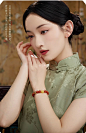 贵妃彩【锦色南红】天然南红玛瑙手链女本命年国潮蜜蜡手串转运珠-tmall.com天猫