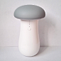 礼品定制创意充电宝时尚蘑菇移动电源圣诞新年礼物led台灯小夜灯