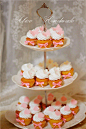洛可可婚礼甜品桌，最甜美的粉红色记忆