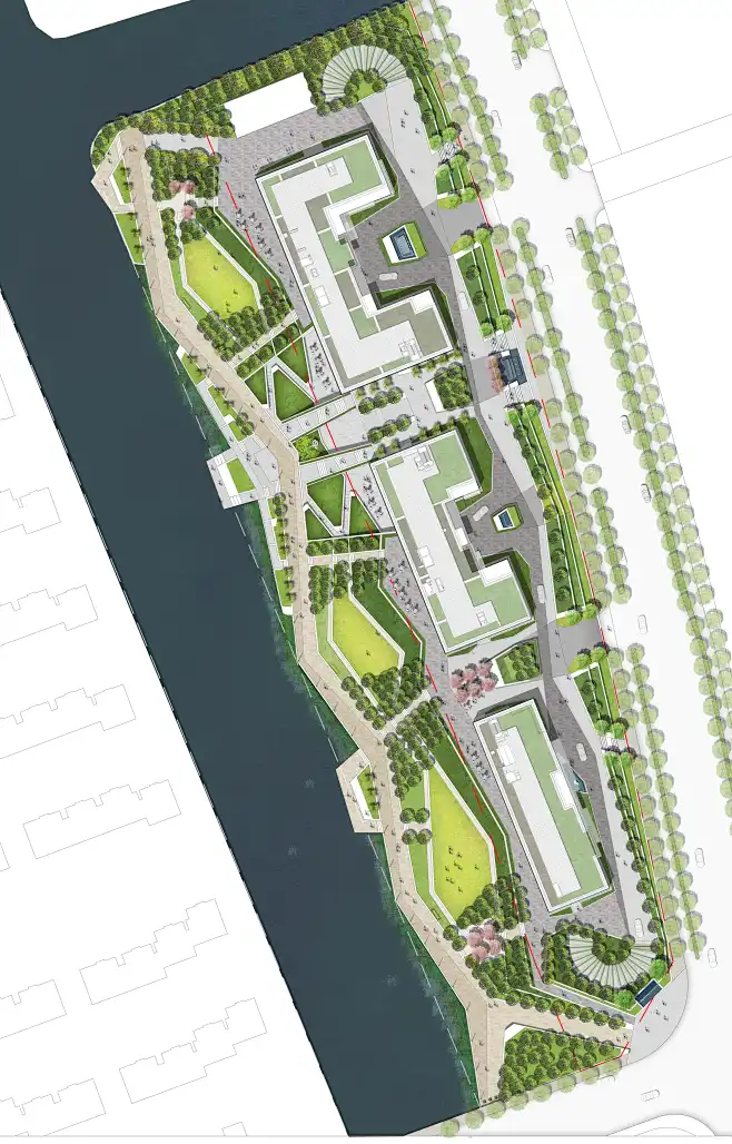 绿色台地花园——漕河泾科技绿洲三期五办公园区 / ASPECT Studios 澳派景观设计工作室 : 澳派景观设计工作室：本项目旨在打造一个 ...