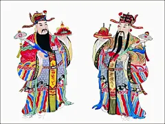 中国特色民俗文化---门神与财神