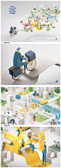 La Poste on Behance #采集大赛#