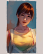 人物_画集编号:2698_游戏CG、手绘插画、游戏原画_千画网588art.com