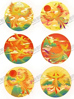 国潮凤凰插画 【酷图网】国潮凤凰插画,凤凰,手绘,插画,国潮海报,国潮广告,祥云,火凤凰,中国风,中国,国潮,烫金插画,国风,国潮插画,中国风素材,中国风设计