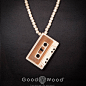 GOODWOODNYC Cassette Tape项链